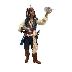 Hallmark Keepsake Captain Jack Sparrow On Stranger Tides Pirates Ornament 2012